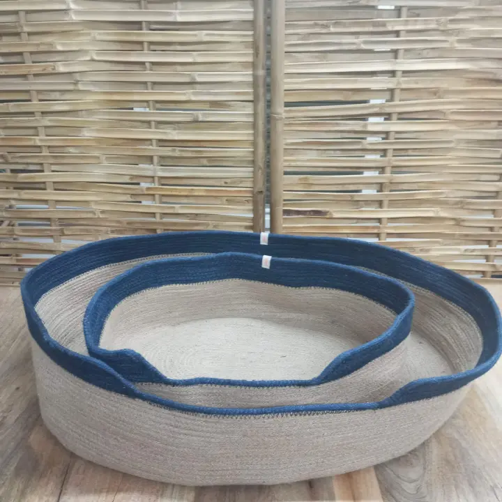 Cama de yute PEQUEÑA para Mascotas - Cómoda y ecológica, para perros o gatos, artesanía sostenible - ANIMS - 1