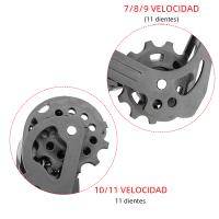microNEW Derailleur Trasero Para Bicicleta De Montaña 7 8 9 10 11 Velocidades Groupset De Cambios Para Bicicleta Accesorios De Bicicleta - details 1