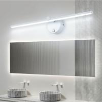 Study bedroom bedside lamp mirror lamp living room background wall atmosphere lamp LED minimalist long strip wall lamp - details 0