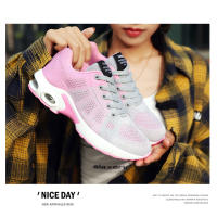Zapatos Casuales Para Mujer Suela Antideslizante Transpirable De Encaje Y Malla Con Cordones Elásticos Antideslizantes Y Suaves Para Caminar - details 7