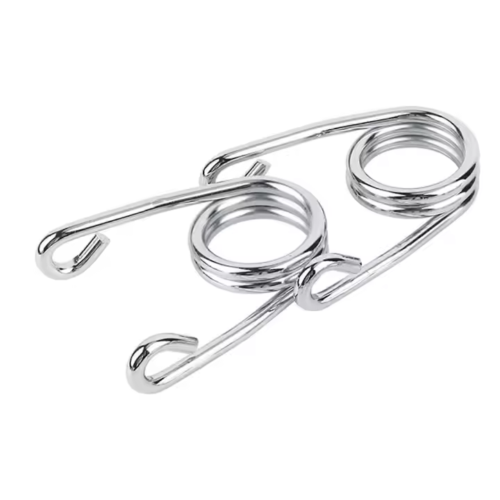 Resortes de torsión para asiento individual de 3,5" cromados, personalizados, dorados y plateados, para motocicletas Chopper y Bobber. - 1