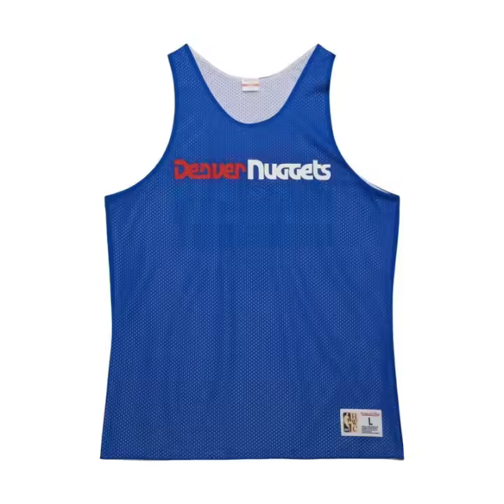 Camiseta Reversible Denver Nuggets NBA Mesh Tank Vintage Logo - Mitchell and Ness - 1