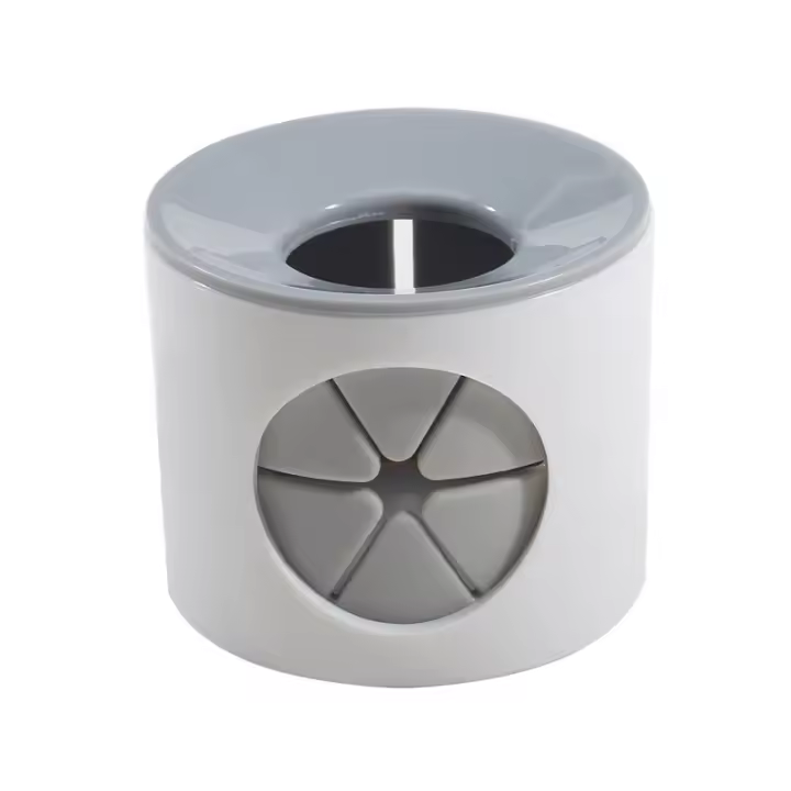 Estante De Almacenamiento Para Cepillo De Dientes Eléctrico Y Lavabo En Baño Adhesivo No Perforado Montado En La Pared Silicone Sin Marcas - 1