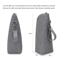 Bolsa De Almacenamiento Para Botellas De Alimentos Para Bebés Con Aislamiento Y Calentador De Alimentos Para Silla De Paseo Material Oxford Y Aluminio - details 10