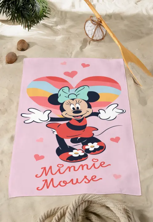 TOALLA PLAYA MICRO MINNIE MOUSE 140*70 CM DISNEY - 1