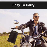 Cubierta Para Motocicleta Impermeable Y Antipolvo Protección UV De Todas Las Estaciones 190T Tejido Resistente Al Desgaste Para Motocicleta Y Scooter - details 1