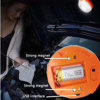Luces De Emergencia Para Coche LED Impermeables Recargables Con USB Accesorios De Seguridad En Carretera Luz Estroboscópica - details 3