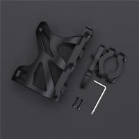 Soporte Universal Para Bebidas De Motocicleta Accesorios De Manillar Para Botella De Agua Plástico Caja De Gato Terminación De Plata Técnica - details 2