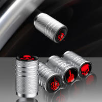 Juego De 4 Tapones De Válvula De Neumático Para Coche Y Motocicleta Estilo De Calavera Cubierta De Polvo Para Vehículos - details 0