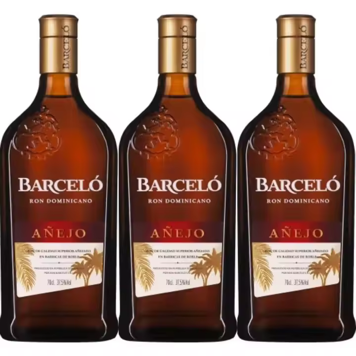 Ron Barceló Añejo 70 cl (3 Botellas de 70 cl) - 1