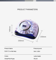 Secador De Uñas LED 60 Luces Para Curar Todo Esmalte De Gel UV Con Sensor De Movimiento Manicura Pedicura Herramienta Profesional Para Salón - details 4