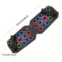 1pc Multifuncional Tabla De Arranque Plegable Para Ejercicios De Pecho En Casa Equipo De Entrenamiento De Fuerza - details 3