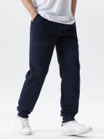 Pantalones De Correr Invierno Para Hombre/Mujer Joggers Deporte Fitness Gimnasio Fleece Color Sólido Trousers De Poliéster - details 8