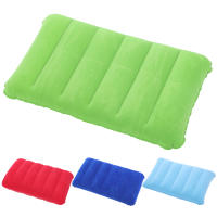 Cojín De Acampar 47x30cm Portátil Y Plegable Para Soporte De Cuello Y Lumbar Cómodo Para Viajes Y Camping - details 4
