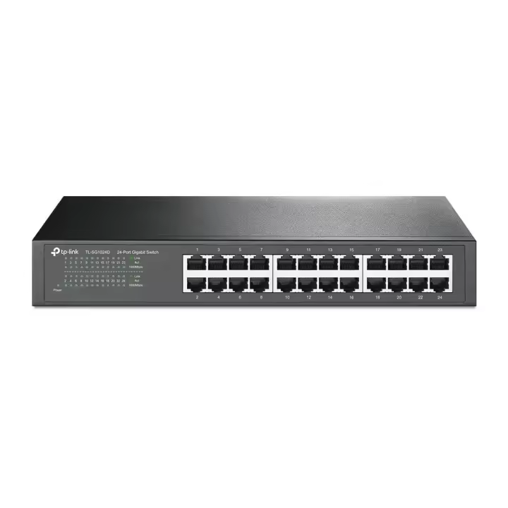 Tp-link tl-sg1024d unmanaged gigabit ethernet (10/100/1000) gray - 1