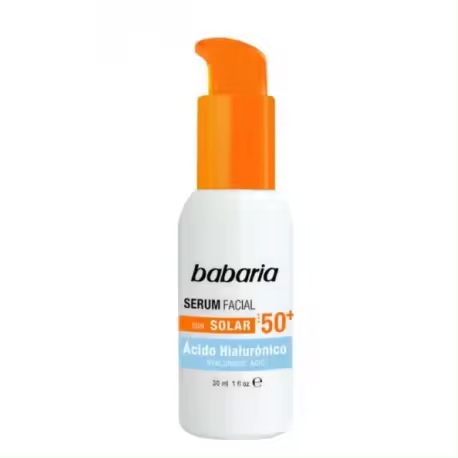 BABARIA SERUM FACIAL SOLAR HIALURONICO SPF50+ 30 ML - 1
