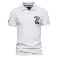 Novedad de verano, tops estampados de talla europea, camisas POLO de manga corta informales con solapa para hombre - details 9