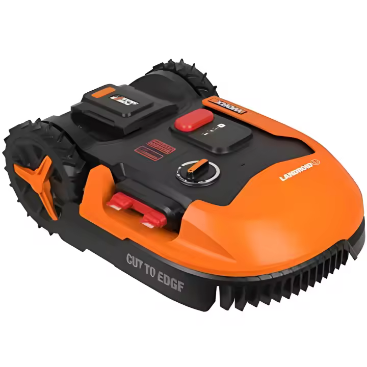 WORX Landroid L WR147E - Cortacésped para jardines de hasta 1000 m², plataforma flotante especialmente silenciosa - 1