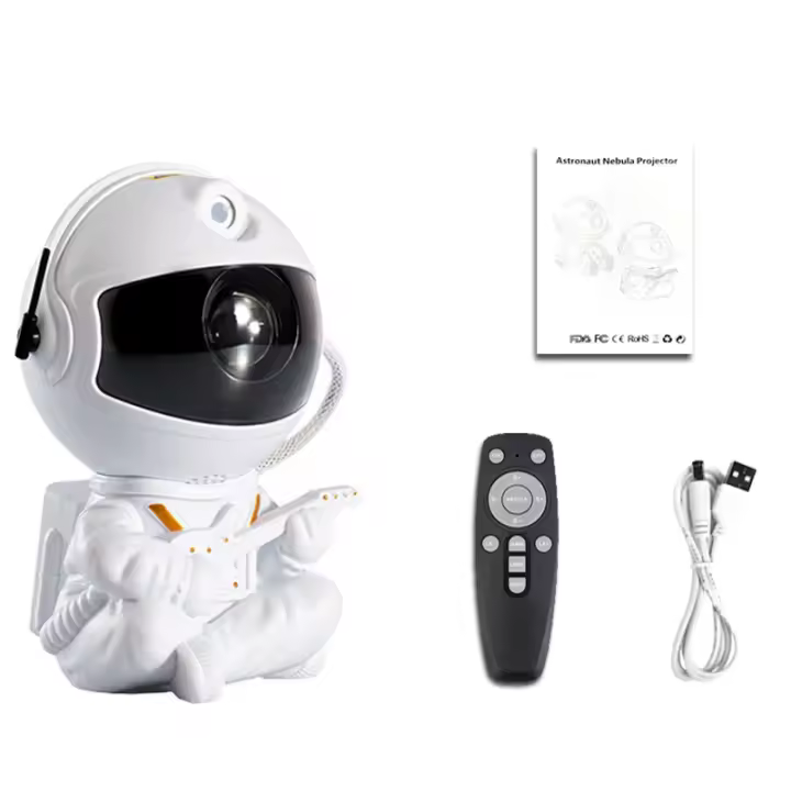 Proyector De Galaxia LED Luz Nocturna Estelar Con Proyector De Astronauta Para Decoración De Habitación Y Regalo Para Niños - 1
