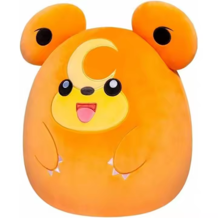 PELUCHE POKEMON SQUISHMALLOW TEDDIURSA 25CM DE BIZAK - 1