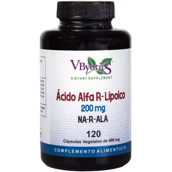 Vbyotics Acido Alfa R-lipoico 120 Cápsulas - 1