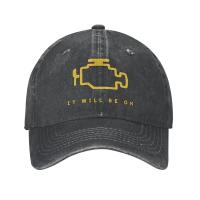 Gorro De Béisbol Ajustable Para Hombres Y Mujeres Protección Solar Con Estampado De Luz Del Motor De Auto Moda Casual Unisex - details 0