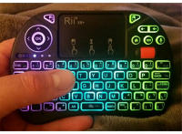 Teclado Mini Rii X8+ Con Touchpad Para Android TV Box Smart TV/PC/Ipad Búsqueda De Voz Retroiluminación LED Wireless RU/US - details 8