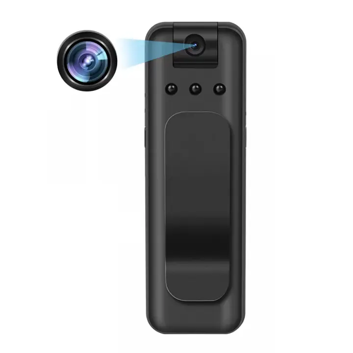 Cámara Mini Wifi 1080P Portátil Con Clip Cámara Digital Pequeña BodyCam Visión Nocturna Infrarroja DV Deportiva - 1