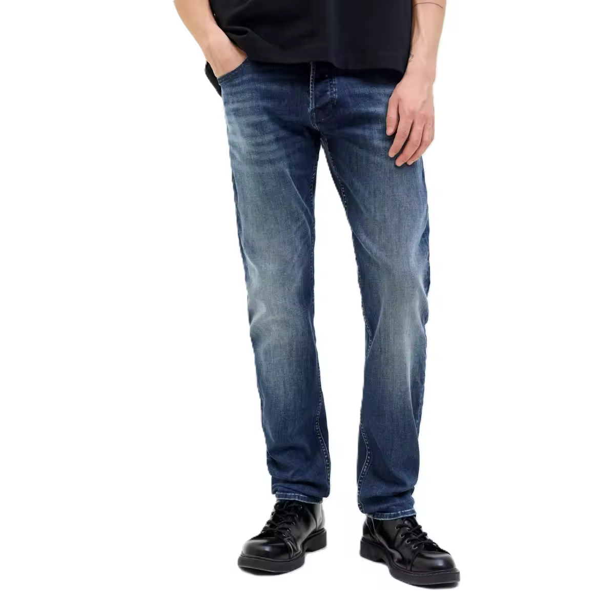 Pantalón tejano Jack & Jones 12278144 Blue Denim - details 1