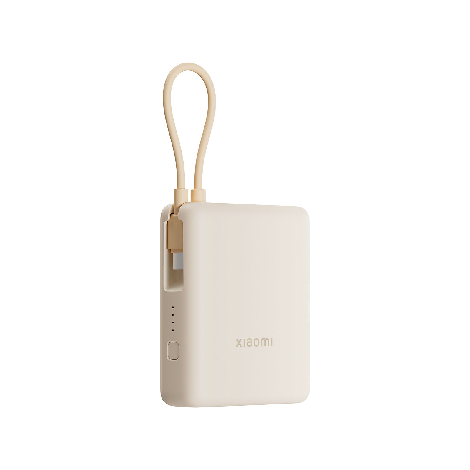 Official | Xiaomi 33W Power Bank 10000mAh (Integrated Cable), Salida de carga rápida de hasta 33 W, Cable USB-C integrado para mayor comodidad, 10 000 mAh de capacidad en un diseño compacto y portátil, Carga hasta 3 dispositivos simultáneamente