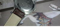 Reloj Mecánico Manual Clásico Retro De 36mm Para Hombre Acero Inoxidable Resistente Al Agua Con Correa De Cuero Heimdallr - details 8