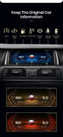 Junsun-Radio Multimedia con GPS para coche, dispositivo inalámbrico con voz IA, CarPlay, CIC, NBT, 4G, DSP, Android, 2DIN, para BMW serie 5, F10, F11, años 2011 a 2017 - details 15