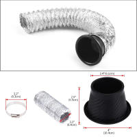 Tubo Telescopio De Admisión De Aire Para Coche Universal Modificado Con Fibra De Carbono ABS Inlet Turbo Funnel Guía De Tubo - details 13