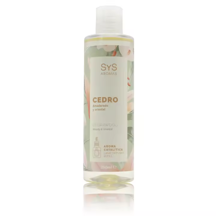 Aroma Lámpara Catalítica Cedro 250ml SYS Aromas - 1