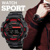 Reloj Militar Para Hombre Con Pantalla Digital Gran Número Resistente Al Choque Y Al Agua Multi-función Deportivo Fitness Reloj Exterior - details 5