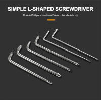 Llave De Destornillador Tipo L Phillips/Hexágono PH0 PH1 PH2 H4 H5 H6 Mini Destornillador De Acero Al Carbono Con Forma Elbowed Arm - details 0