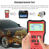 ANCEL BST100 Analizador De Baterías De Coche 12V Prueba De Circuito De Carga Y Arranque Herramienta Multilenguaje Para Baterías 220Ah 2000CCA - details 2