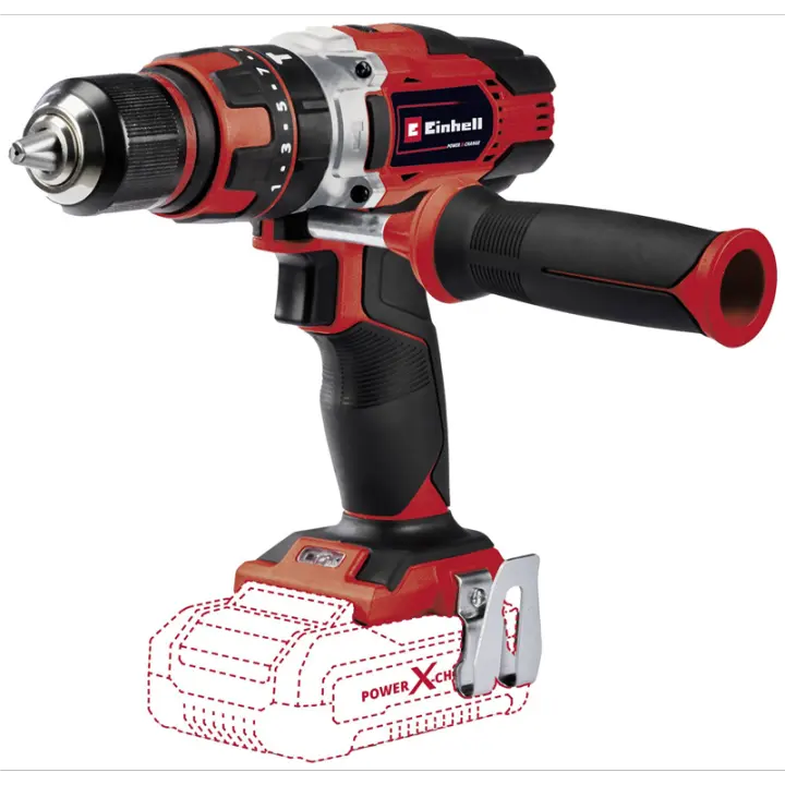 Einhell TE-CD 48 Sin llave 1500 RPM Negro, Rojo 1,41 kg - 1