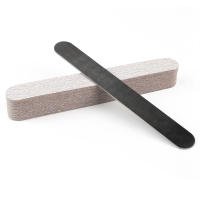 50pcs Mini Lijadores De Uñas Reemplazables 100/180/240 Grey/Black Pads Removibles En Manija De Acero Inoxidable Buffers Metálicos - details 4
