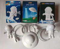 Lámpara Nocturna USB Mini Astronauta Blanca Luz De Lectura Portátil Para Computadora Decoración De Habitación Pequeña Lámpara Nocturna - details 7