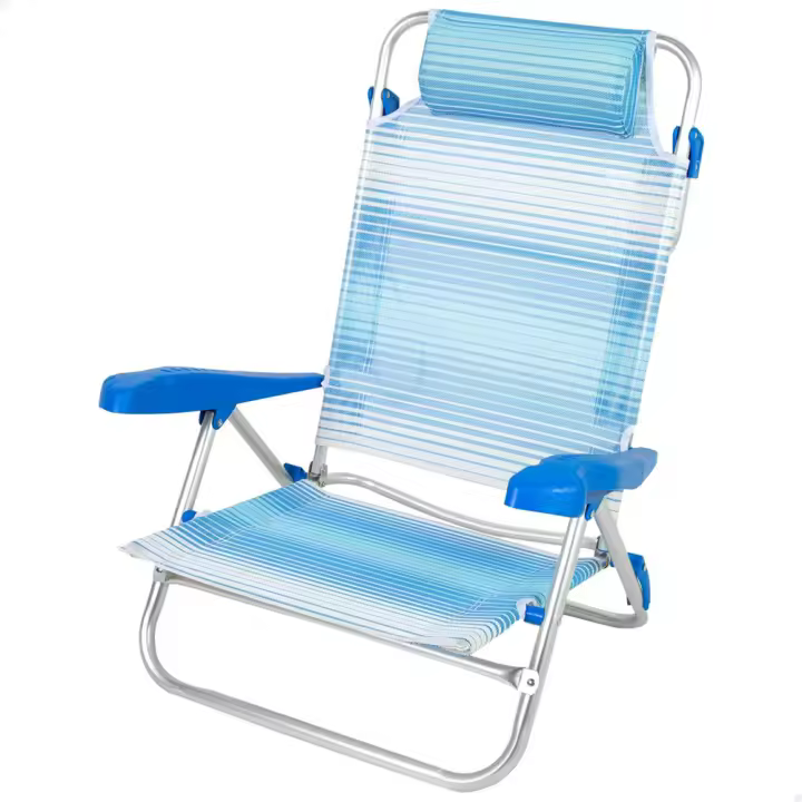 SILLA PLEG ALU 7 POS 72X63X21CM C/COJIN-MALLORCA (Color Baby 62669) - 1