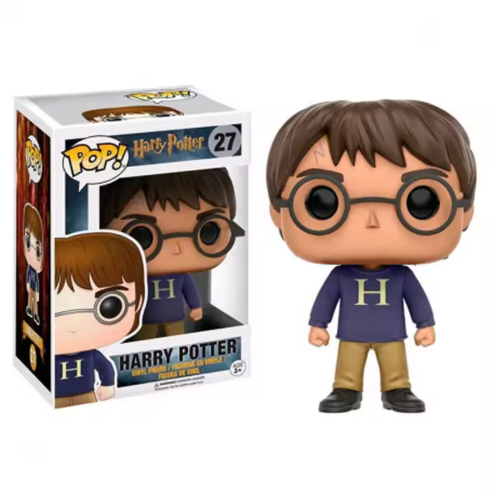 Funko pop harry potter harry potter con jersey con letra h nº 27 -caja original- - 1
