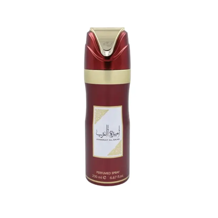 Lattafa Ameerat Al Arab Desodorante Spray Corporal 200ml – Aroma Árabe Duradero y Elegante para Mujer - 1