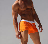 Shorts De Natación Para Hombre Con Cordón Y Encaje Transpirable Cintura Elástica Secado Rápido Para Playa Y Piscina Estilo De Verano - details 13