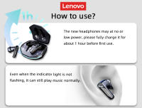 Lenovo GM2 pro TWS Auriculares Inalámbricos Estéreo HIFI Baja Latencia Para Gaming Y Música Con Modo Dual Y Cancelación De Ruido Active - details 1