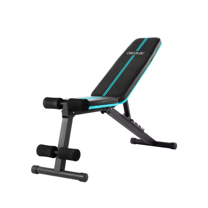 CECOTEC 07188 Banco de Musculación Ajustable y Plegable para Entrenamiento Completo en Casa - 1