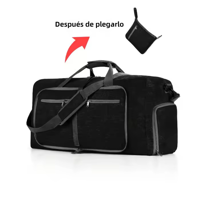 Bolsa De Viaje Grande Capacidad De Mano Equipaje De Mano Para Hombres Y Mujeres Bolsa De Hombre Exterior Impermeable Para Fin De Semana - 1
