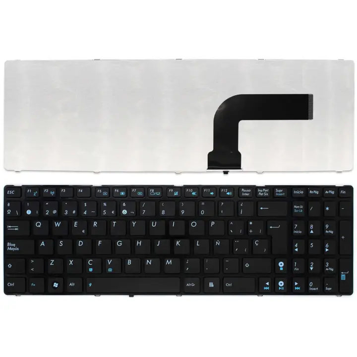TECLADO PARA PORTÁTIL ASUS NSK-UGC0S 9J.N2J82.C0S 0KN0-FN2SP03 04GNV32KSP01-3 V111462AK1 - 1