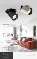 Spot Light LED Recortable 7W 12W En Forma Redonda De Aluminio Para Techo Con Ángulo Ajustable COB Para Iluminación Interior En Habitaciones - details 0