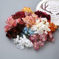 5PCs 3 Hermosas Hojas De Algodón Artificial Hydrangea Para Decoración De Boda Y Jardín Accesorios Para Arreglo Floral Silken - details 4